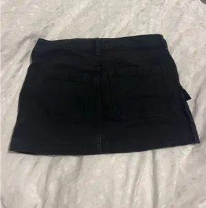 PacSun Black Cargo Mini Skirt thumbnail 3