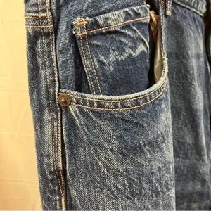 American Eagle Relaxed Mom Jean High Rise 18 Regular Momcore Classic Denim Women thumbnail 7