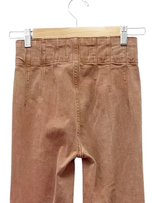 Free People We The Free Jayde Flare Jeans Mesa Brown Wash Sz 25 Boho Festival thumbnail 7