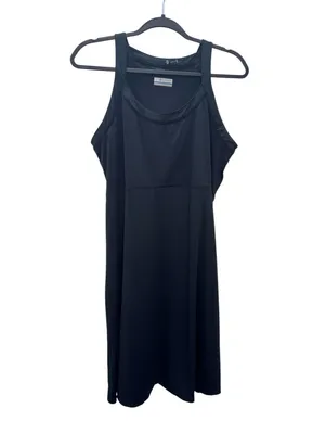 COLUMBIA Black Sleeveless Omni- Freeze UPF50 PFG Double Springs Dress thumbnail 6