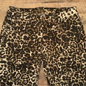 Jennifer Lopez Cheetah Print Skinny Jeans thumbnail 4