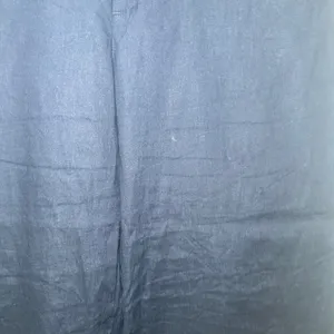 Rag & Bone Navy Blue Linen Blend Wide Leg Cropped Trousers Pants Womens 12 thumbnail 3