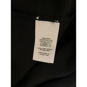 Aritzia Wilfred Bisous Black Silk Spaghetti Strap Empire Waist Maxi Dress Small thumbnail 5