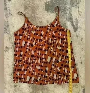 Women’s Orange Staccato Blouse thumbnail 6