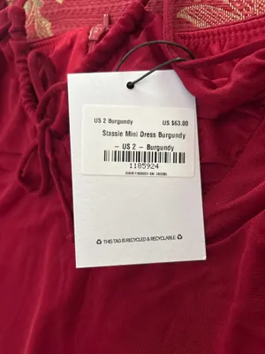 Princess Polly Dress Mini Red thumbnail 3