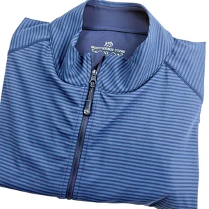 Southern Tide Women's Nautical Navy Runaround Performance Quarter-Zip XL thumbnail 2