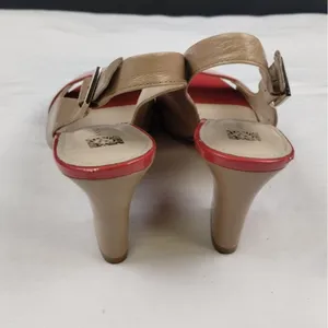 Anne Klein Women's Tan/Red Shoes/Heels Sz7.5M SKU 3575 thumbnail 2