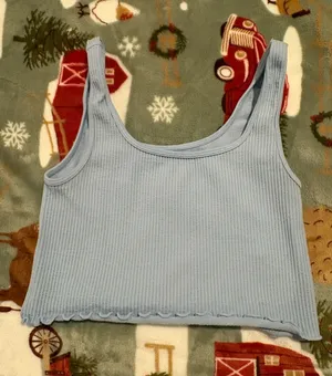 Aeropostale Blue Seamless Tank Top thumbnail 1