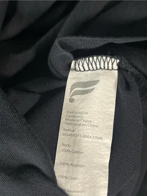 Fabletics Black Medium Short Sleeve Scoop Neck Tee Off Shoulder Yoga Workout thumbnail 6