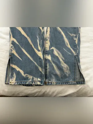 Lioness Bleached Blue Straight Leg Jeans thumbnail 2