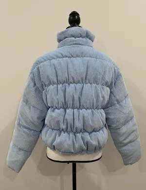 Corduroy Puffer Jacket thumbnail 4