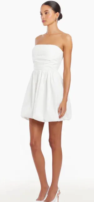 Amanda Uprichard White Dress thumbnail 3