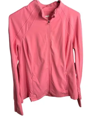 Avia pink athletic workout jacket thumbnail 1