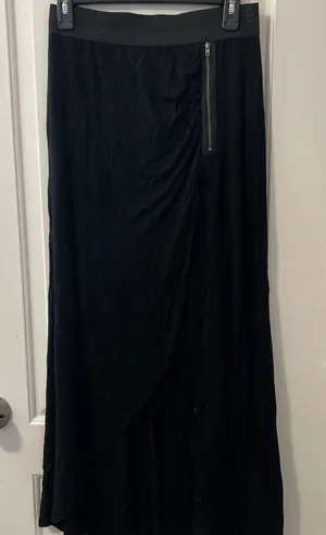 Black maxi skirt Black Size L thumbnail 1