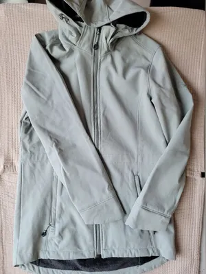 Women's Ski & Snow Jacket Light Gray Sz S Windbreaker gorpcore travel cabin camp thumbnail 1