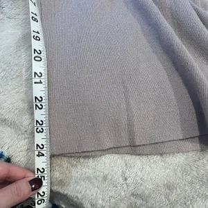 Sioni Sweater Pants Size M Wide Leg Pull On Lounge Leisure Quiet Luxury Neutral thumbnail 6