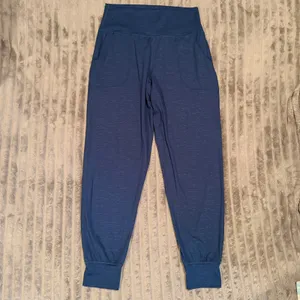 Zyia Active Blue Space Dye Joggers High Waisted Pockets Athletic‎ Pants Womens L thumbnail 2