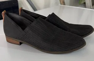 Dr. Scholl's Black and Gray Slip-On Shoes thumbnail 1
