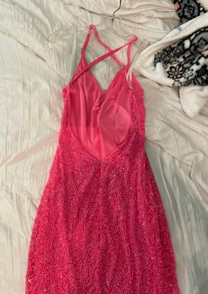 Primavera Couture Beaded Prom Dress thumbnail 4