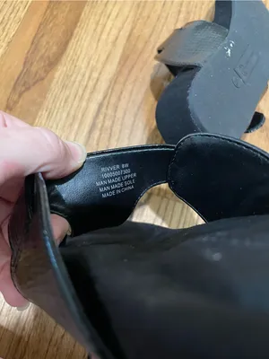 Giani Bernini Rivver Buckle Thong Sandals Black Womens Size 8.5 Comfort Slides thumbnail 10