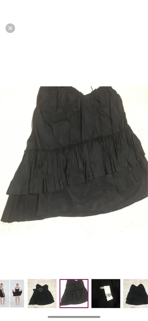 ZARA Black Dress Mini thumbnail 5
