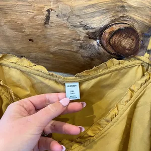 Old Navy Ruffled Mustard Tank Top thumbnail 3