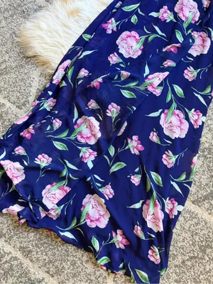 Lulu’s floral maxi dress thumbnail 4