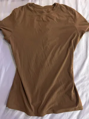 SKIMS Fits Everybody T-Shirt brown thumbnail 1