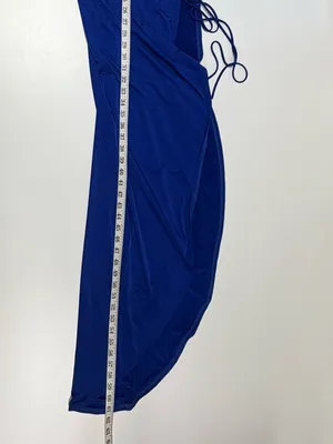 Lucy in the Sky - Los Angeles - Blue Maxi Dress -‎ Size XS - NEW Without Tags. thumbnail 4