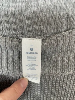 Lululemon Forward Flow Cape BOOLUX Silver Flow Alpine White SIFO ALPW Very New thumbnail 3
