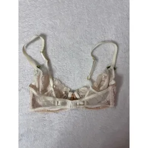 For Love and Lemons x Victoria's Secret Sweetheart Lace Bra size S Rose Floral thumbnail 5