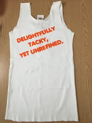 Hooters New Women’s Girl Uniform Tank From Florida Size Medium thumbnail 3