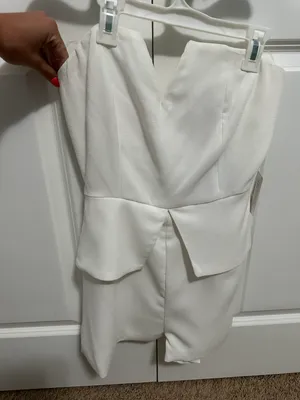 DO+BE Boutique White Romper thumbnail 1