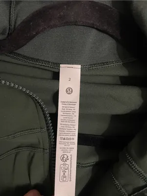 Lululemon NWT Define Nulu Jacket Rain Forests Green Size 2 thumbnail 13