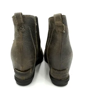 Sorel Women's Joan of Arctic II Chelsea Brown Leather Booties Size 9.5 thumbnail 7
