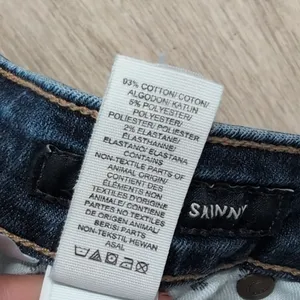 Lucky Brand Ava Super Skinny Darkwkash Jeans | Lucky Brand 4/27 Skinny Jeans thumbnail 9