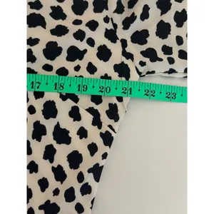 Giffniseti Maxi Dress Sz‎ 1XL Dalmatian Print High-Low Cutout Ruffle Boho thumbnail 11