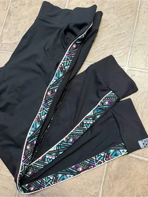 Victoria’s Secret PINK Ultimate Jogging Legging/Pant with Aztec Side Stripe thumbnail 4