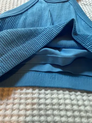 aerie seamless high neck bra top thumbnail 3