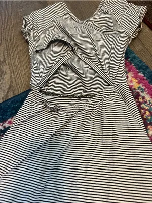 Brandy Melville black and white skater dress thumbnail 10
