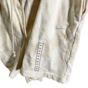 Nike Womens XXL‎ Beige Athletic Shorts Casual Tie-Dye Style thumbnail 3