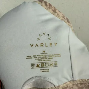 Varley Lindley Eyelet Embellished Printed Sports Bra Size Medium thumbnail 7