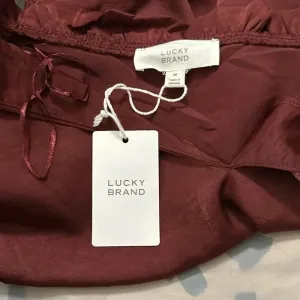 Lucky Brand‎ Burgundy with smoked waist Women’s Dress thumbnail 5