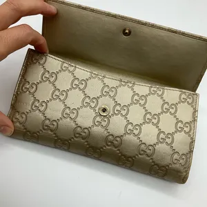 GUCCI LEATHER LONG‎ WALLET thumbnail 3