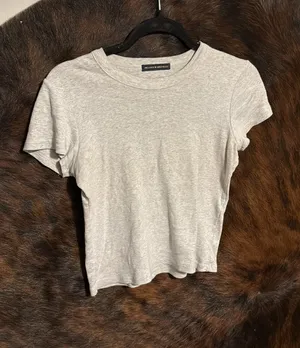 Brandy Melville Crop Baby Tee thumbnail 1