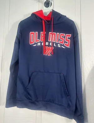 Champion Ole Miss Hoodie Size Small EUC thumbnail 1