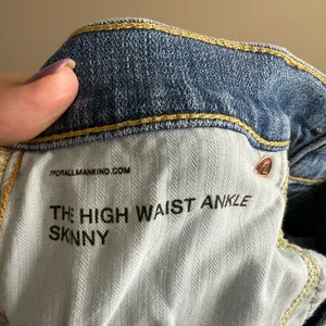 7 For All Mankind Light Blue Skinny Jeans size 29 thumbnail 10