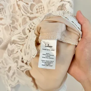 Lulus Sweet Messages White Embroidered Lace Half Sleeve Mini Dress Size S thumbnail 8