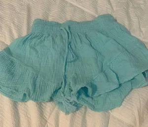 Ocean Drive High Waist Aqua Shorts thumbnail 1