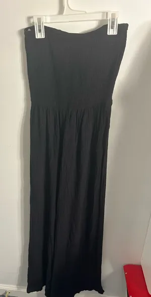 Mudd Black Strapless Jumpsuit thumbnail 1